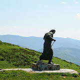 18/07. Alto de San Roque, monumento al pellegrino.
