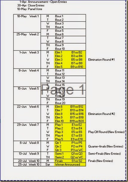 schedule schedule