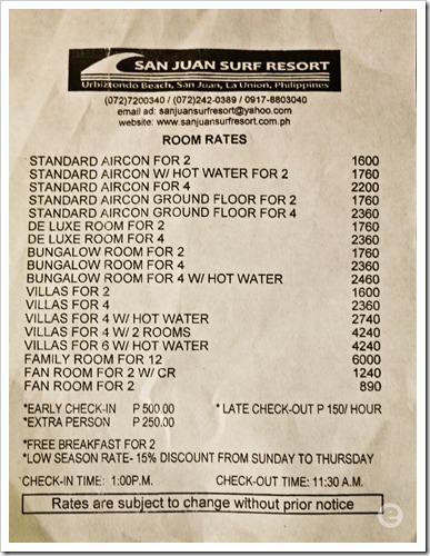 san juan surf resort room rates san juan surf resort room rates