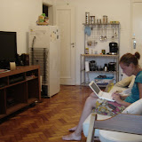 Chez Eduardo, un petit appartement à la parisienne.