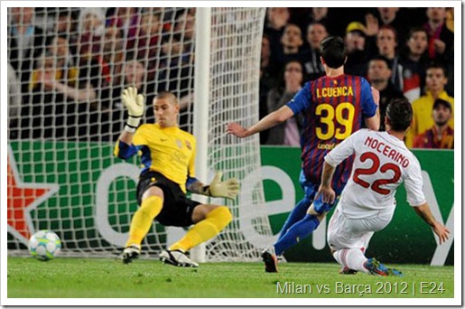 Milan vs Barça 2012 – Una partita, tanta passione e struggente sofferenza