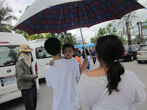 พู่กันเที่ยวพัทยาและยังท้องเสีย