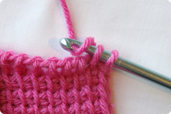 Crocheting the Day Away: Tunisian Crochet How-To? Finishing off