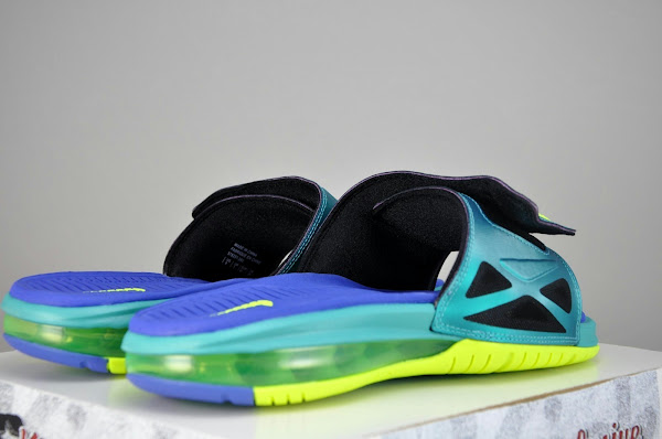 Nike Air LeBron 2 Elite Slide Sport TurquoiseVolt 578251350
