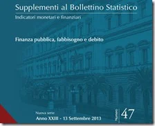 Supplemento al Bollettino Statistico. Settembre 2013