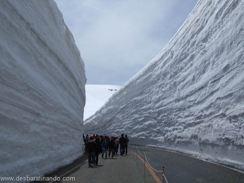 parede de neve 20 metros japao desbaratinando  (6)