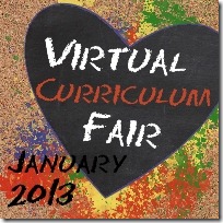 homeschoolschool Virtual Curriclum fair button
