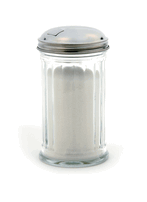 glass sugar dispenser
