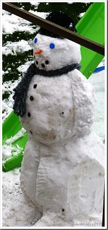 snow hits UK snowman snow hits UK snowman