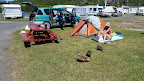 Campingplatz in Motuoapa am Lake Taupo.