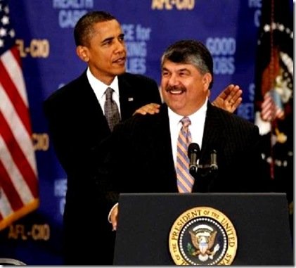 BHO & Richard Trumka - Union Thug BHO & Richard Trumka - Union Thug