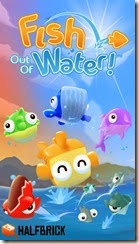 واجهة لعبة السمك الطائر Fish Out Of Water! للأيفون وأيباد وأيبود
