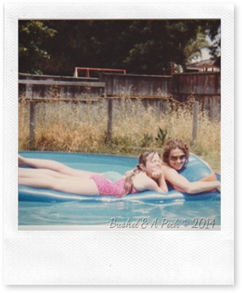 Me and Deany in the Doughboy Pool Me and Deany in the Doughboy Pool