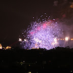 Trying to capture the fireworks at Disney's Epcot from the balcony of the presidential lounge at the hotel. There was a storm happening at the same time!