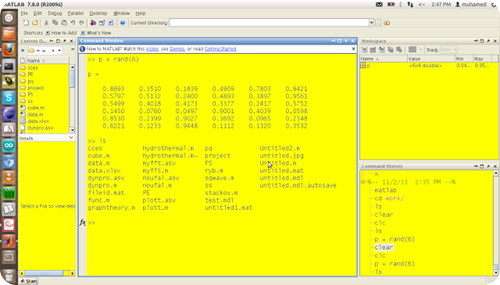 matlab Screenshot