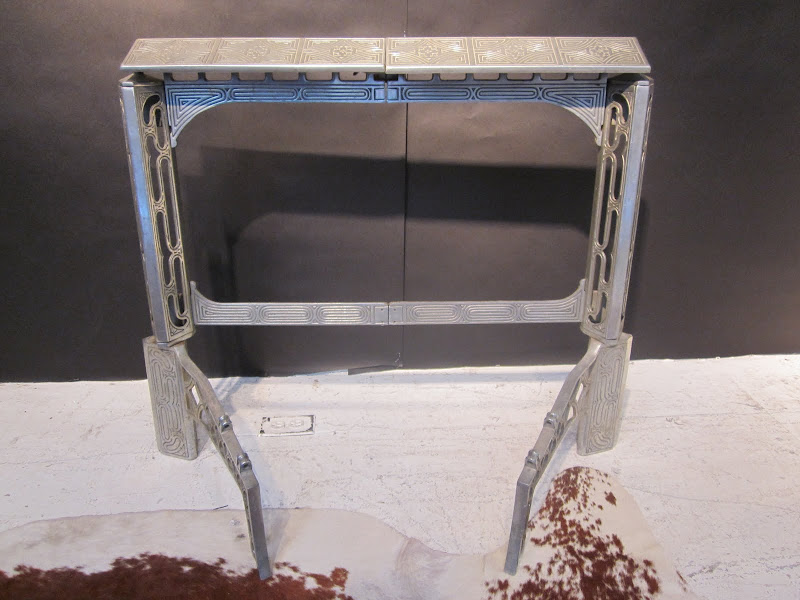 Deco Style Andirons 