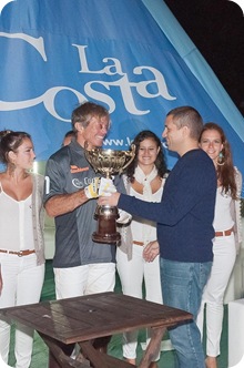 Juan Pablo de Jesús al momento de premiación