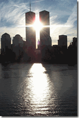 Twin Towers & Cross