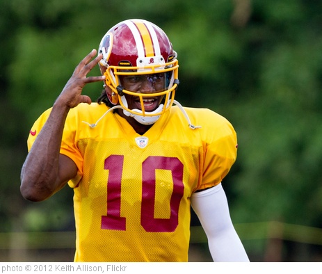 'Robert Griffin III' photo (c) 2012, Keith Allison - license: http://creativecommons.org/licenses/by-sa/2.0/