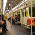 Métro : intérieur d'une rame