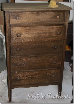 Oak dresser