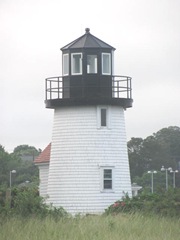 Cape Cod lighhouse lewis Bay closeup