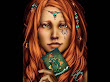 Witch With Card
