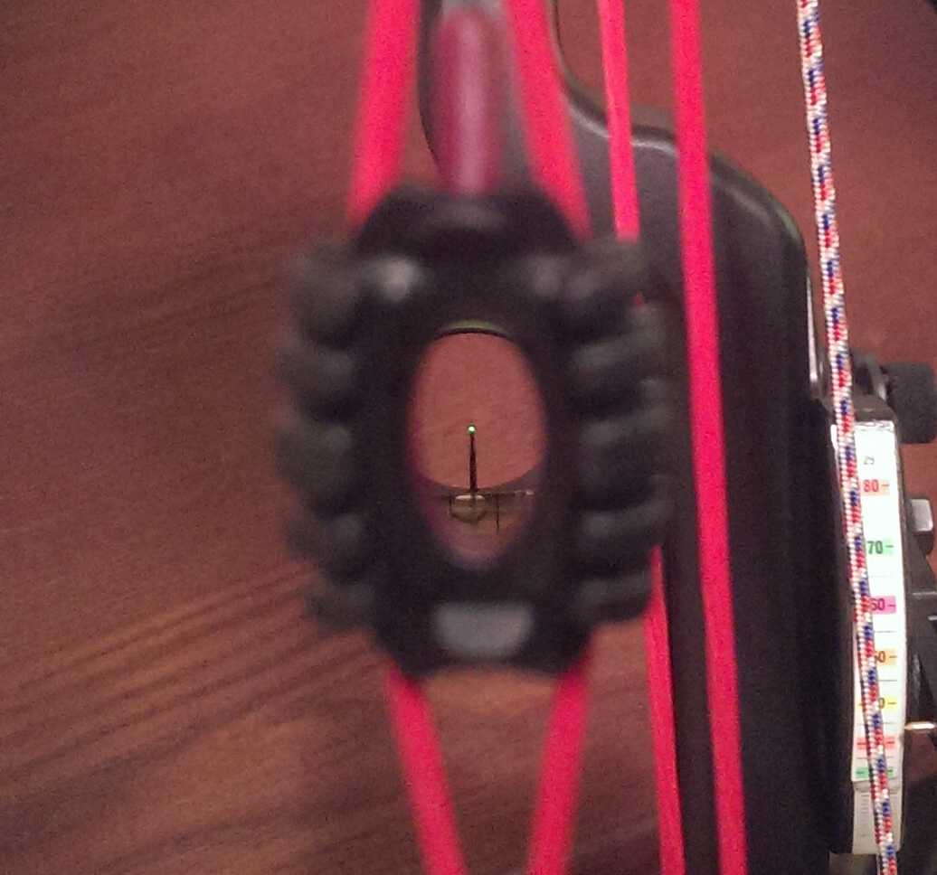 HuntingFreakz Bow Peep Size Selection Tip