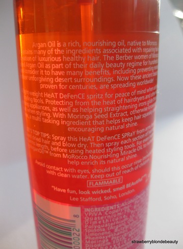 Lee Stafford Miracle Heat Defence Spray (3)