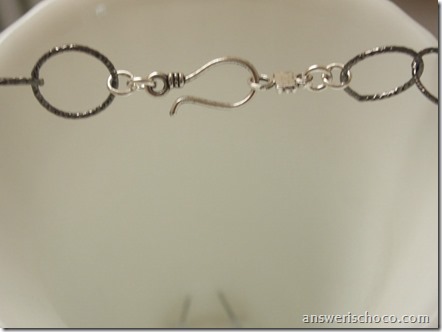 Teardrop Metal Necklace Clasp