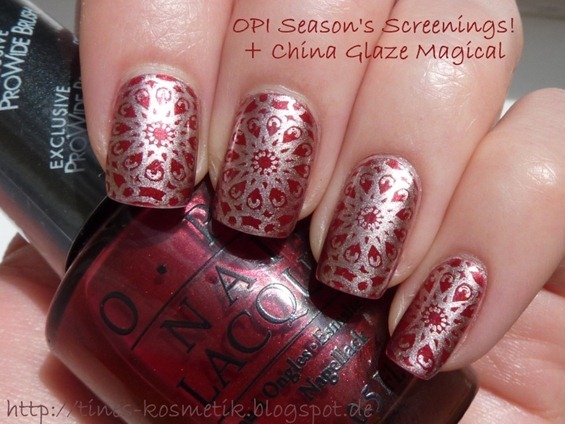 OPI Season's Screenings Stamping 1