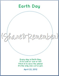 earth day templates