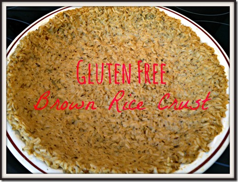 brown rice crust