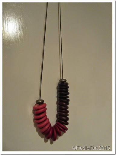 sculpey bead necklace sculpey bead necklace