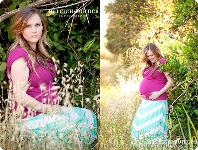 Chevron Maxi Skirt Tutorial