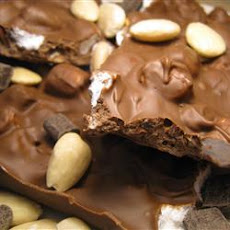 Super Easy Rocky Road Candy
