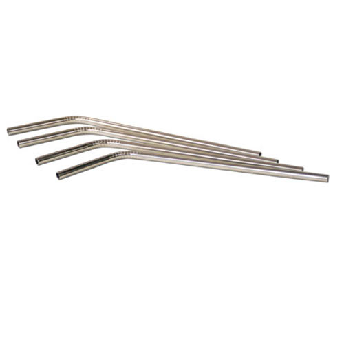 Stainless steel straws are fun addition to drinks at cocktail hour. (amazon.com)