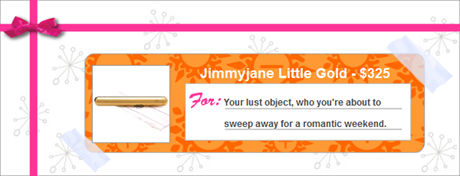 Jimmyjane Little Gold | Vibrators | Babeland.com