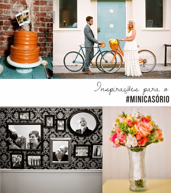 Inspirações para o #minicasório por Gerânio Azul Inspirações para o #minicasório por Gerânio Azul