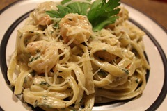 Cajun Seafood Fettuccine / Chicken Fettuccine