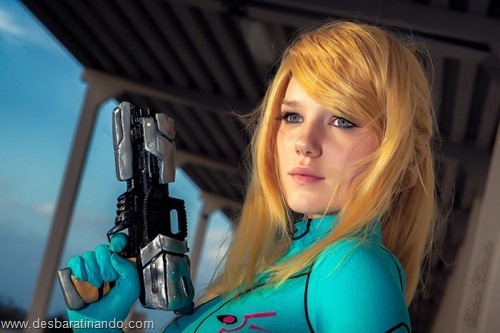 Mashup Metroid Star Wars samus cosplay blonde  (1)