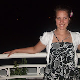 On the Balcony at our Hotel