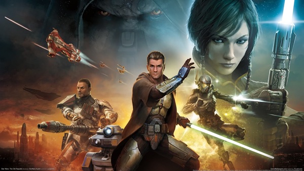 Star Wars The Old Republic Box Art Complete
