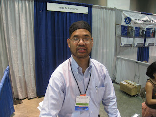 Former Guantanamo Bay Chaplain,
 Yusuf (James) Yee...He happens to be a delegate for Barack Obama as well