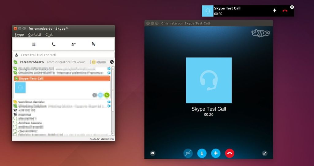 Skype 4.3 in Ubuntu Linux