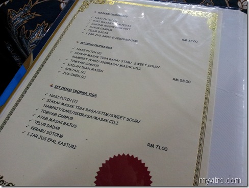 Menu Set 1