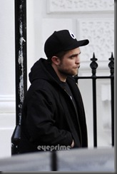 Robert Pattinson leaving his Home in London, Nov 25