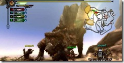 Monster Hunter Tri, um dos poucos jogos de Wii com enfoque no jogo online