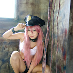 Ibuki unmasks as she winds down from a fight
