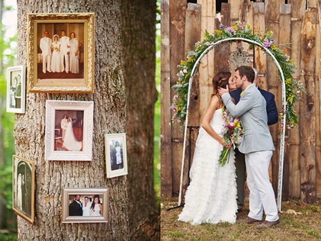 FOTOS: Casamento com decoração vintage e artesanal – Conheça o estilo ‘Homespun’. 11 decoracao casamento vitage - homespun 14